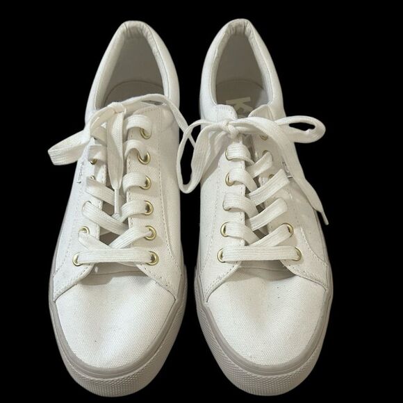 Keds Women’s Jump Kick Sneaker, Snow White Canvas, size 10, NWOT - Picture 3 of 9